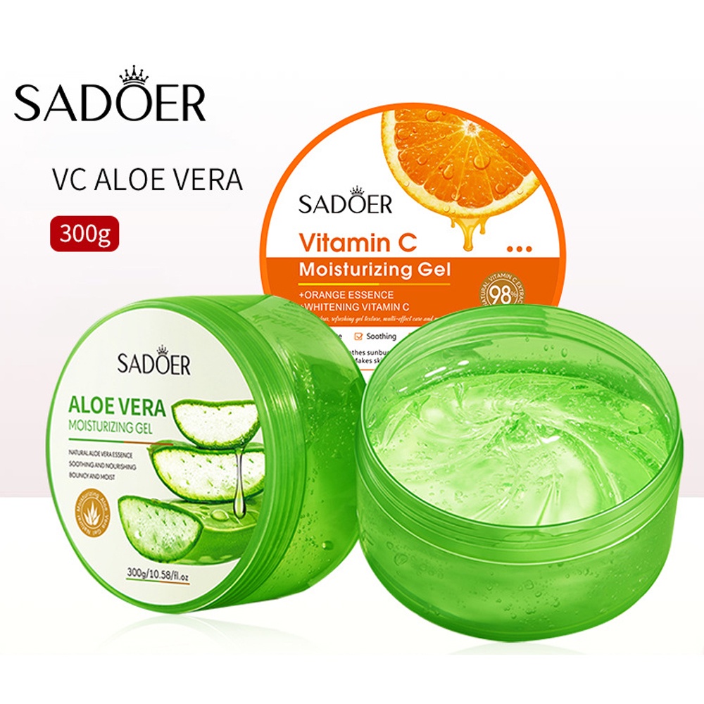 ROREC SADOER Vitamin C Moisturizing Gel Rejuvenating Refreshing Hydrating Aloe  Vera Gel 300g | Shopee Singapore