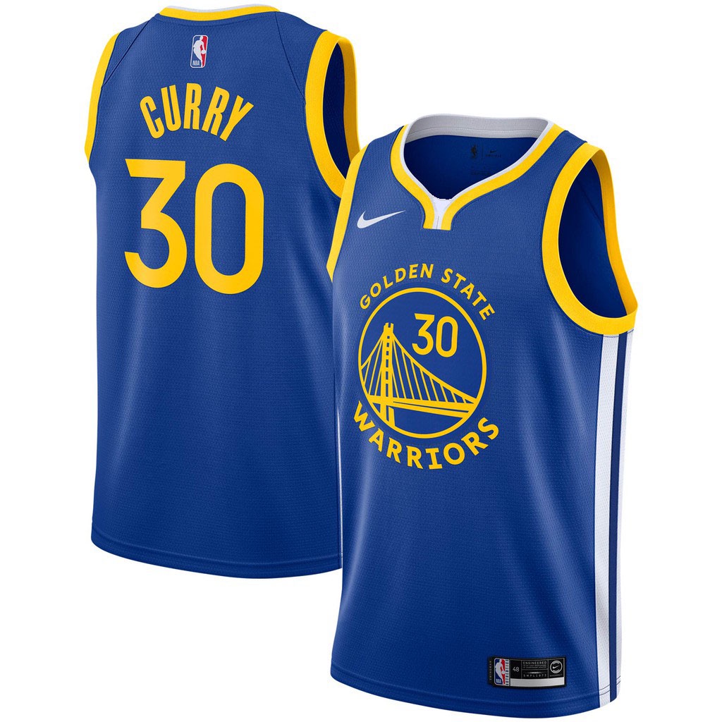 Men's Golden State Warriors Andrew Wiggins #22 Blue 2021-22 75th  Anniversary Jersey- Classic Edition