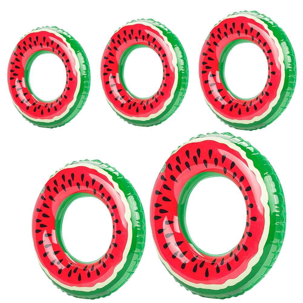 [aigoni]Watermelon Inflatable Swimming Ring Pool Float for Adult/Kids ...