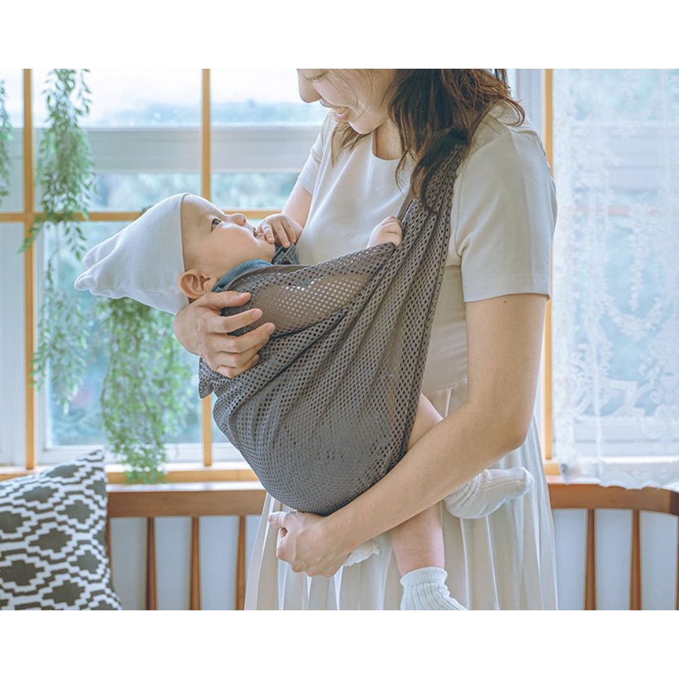 Kidswalk] Baby Sling, Baby Carrier, Infant Sling Mesh Breathable