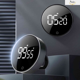 Baseus Magnetic Digital Timers Manual Countdown Kitchen Timer Countdown  Alarm Clock Mechanical Cooking Timer Alarm Counter Clock Meeting timer
