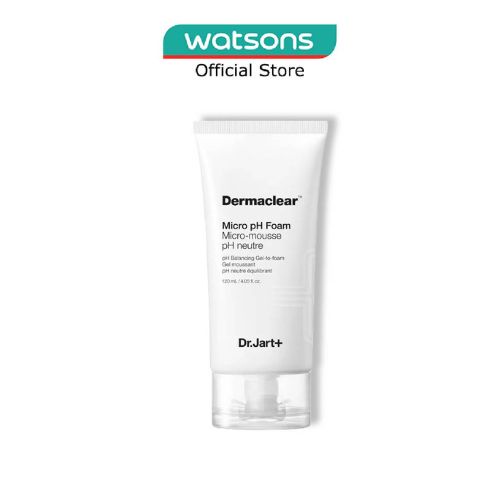 DR JART Dermaclear Micro Ph Foam Facial Cleanser (Balances PH And ...