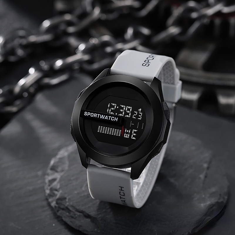 Black electronic watch hotsell