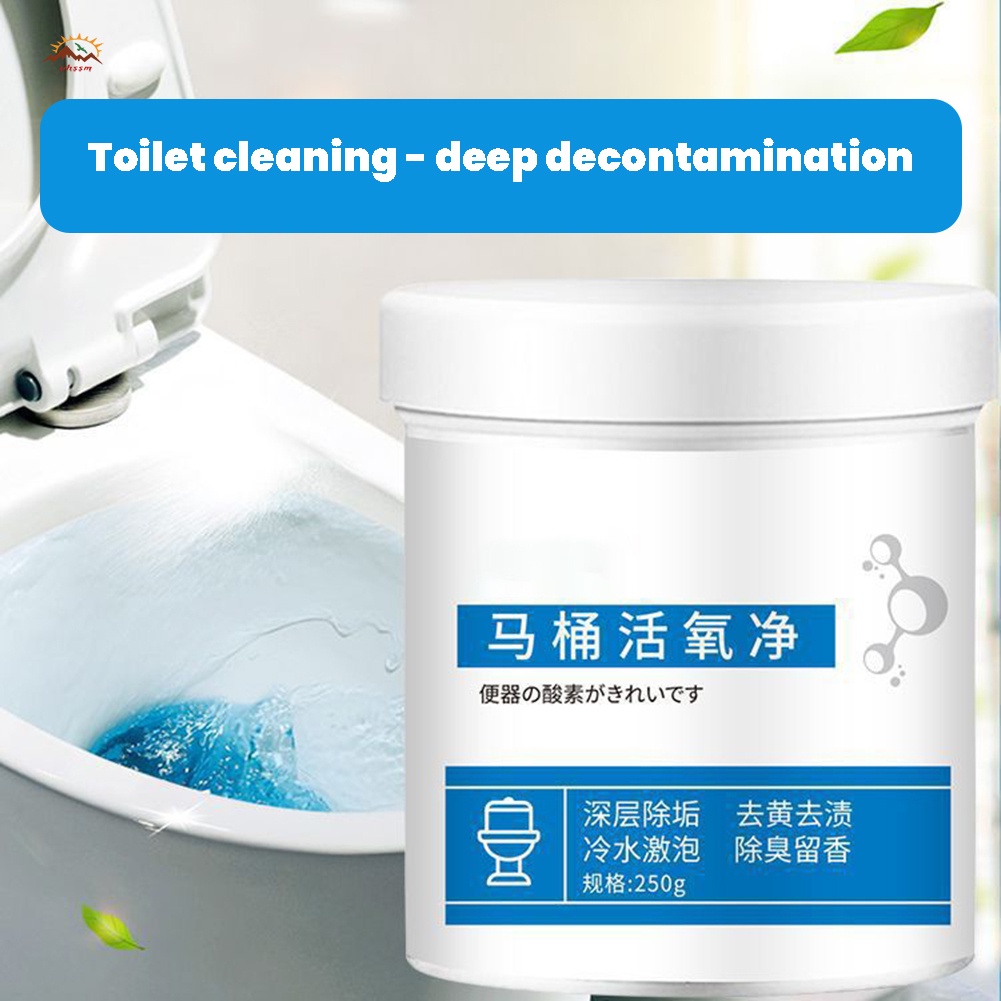 Toilet Active Oxygen Agents Multipurpose Toilet Stain Cleaner for All