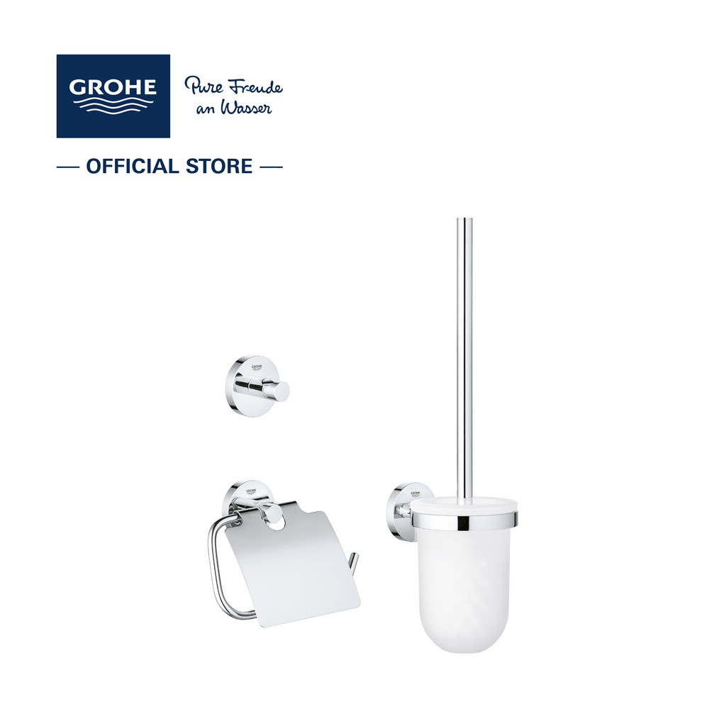 GROHE Essentials Accessories Set City 3-in-1 | Shopee Singapore
