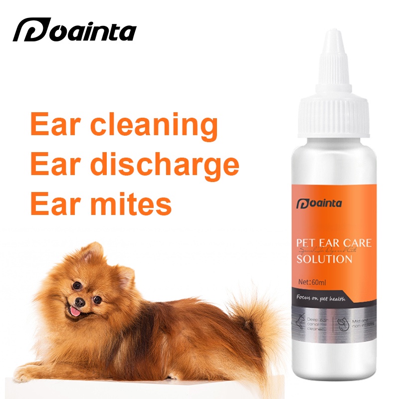 PUAINTA Ear Cleaner For Dogs And Cats With Freebies 60ml Shopee Singapore