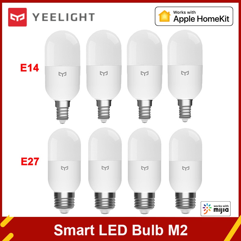 Yeelight Smart LED Light Bulb M2 Bluetooth Mesh E27 E14 Dimmable Light ...