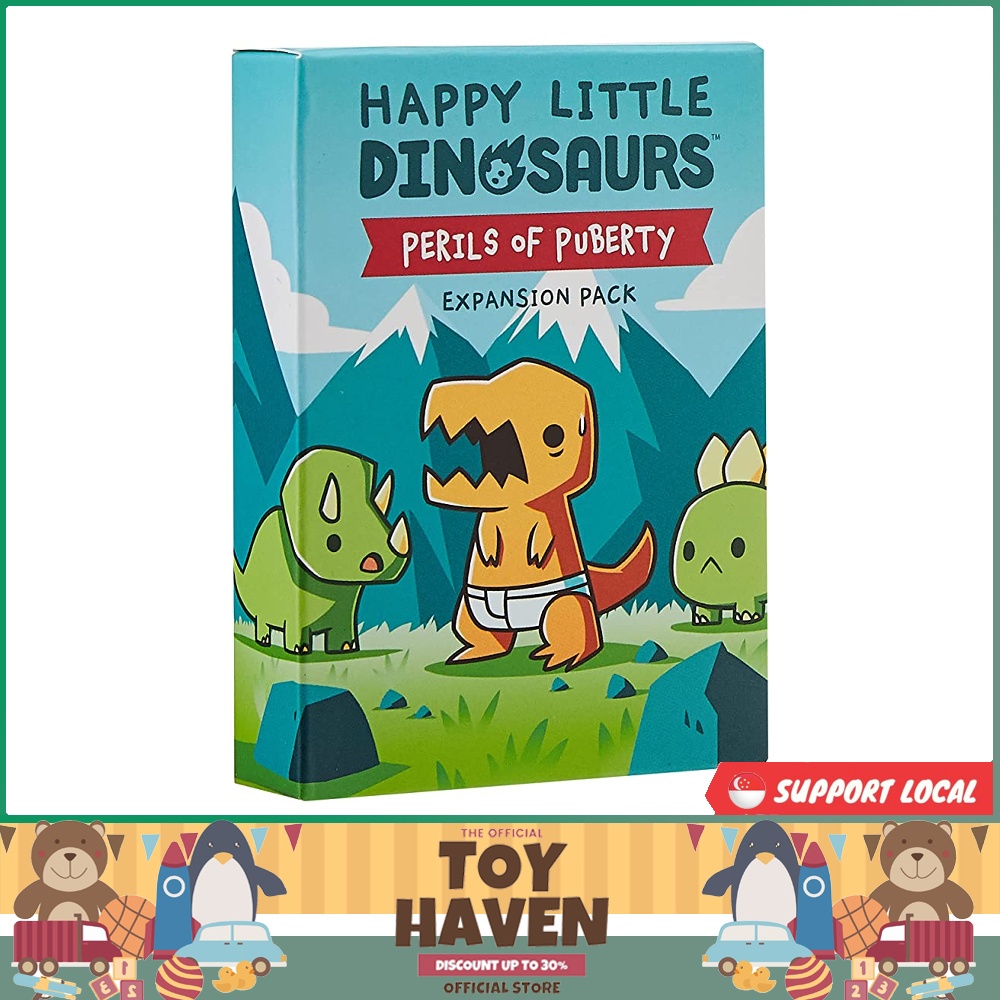 [sgstock] Happy Little Dinosaurs: Perils of Puberty Expansion - [Perils ...