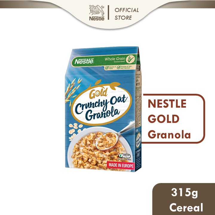 NESTLE Gold Crunchy Oat Granola 315g Shopee Singapore