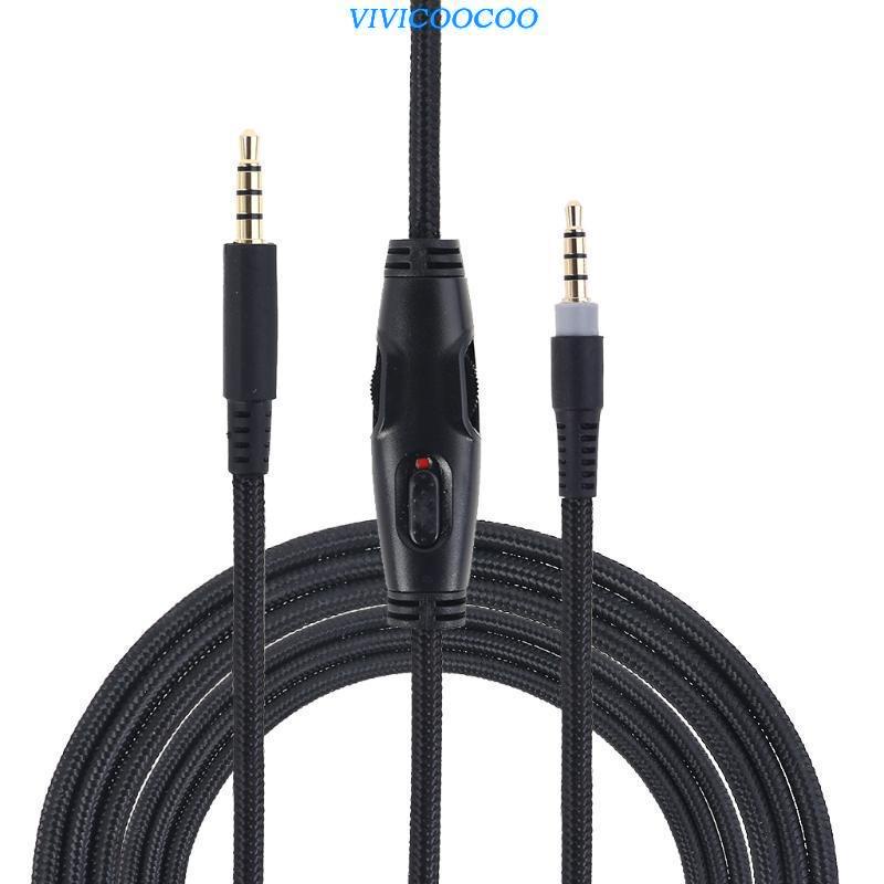 VIVI Detachable Gaming Headphone Cable 1.5m 60inches Noise Canceling