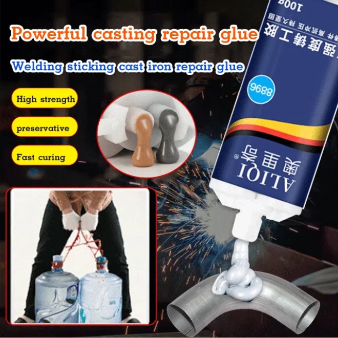 Powerful Casting Repair Glue Welding Sticking Cast Iron Repair Glue