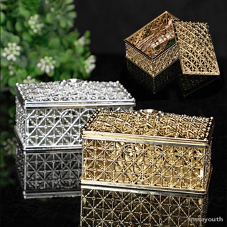 1pc Cartoon Mini Transparent Jewelry Boxes Ring Necklace Storage