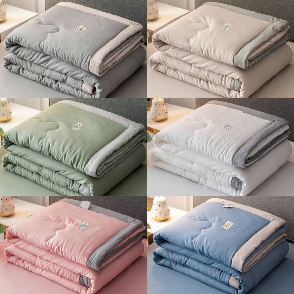 SG EmmAmy® Japanese Style Summer Quilt Soft Comforter Premium Cotton
