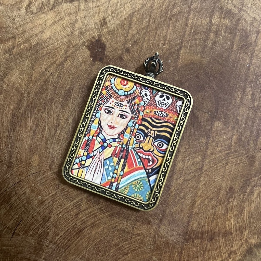 Zakiram Thangka Past Present Zodiac Pendant Special Gift For Boyfriends