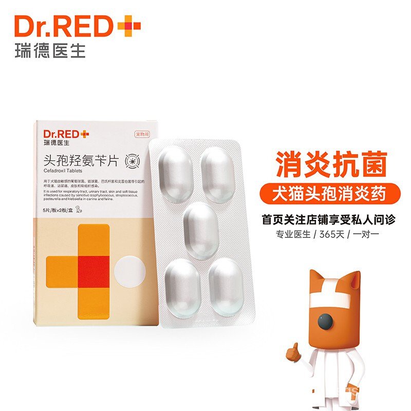 🎁Free Shipping🎁Dr. Reed Dr. Red Pet Cephalosporin Tablets Anti ...