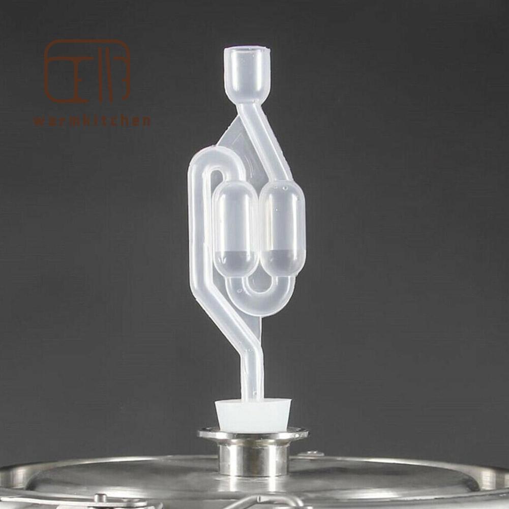 Home Brew Fermenter Seal Valve SShape Airlocks Food Carboys Bubble