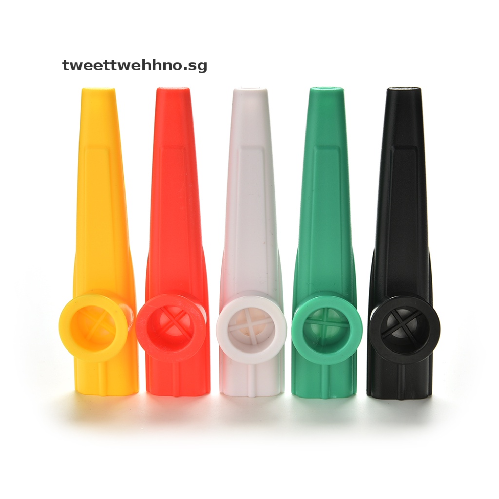 TWO 1pc Plastic Kazoo Classic Musical Instrument For All Ages Campfire