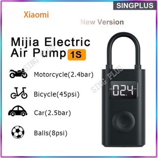 Xiaomi Mijia Portable Electric AirCompressor 1S/2 AirPump Tire Sensor Mi  Inflatable Treasure for Motorcycle Car Soccer