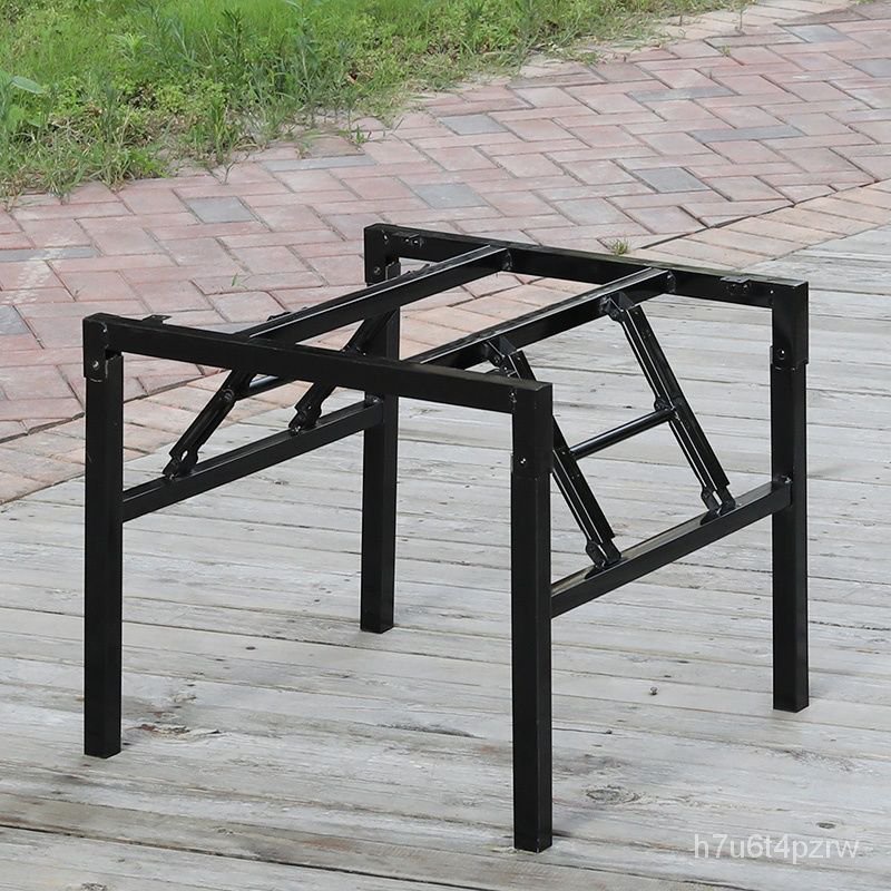 🌈Square Folding Table Rack Leg Foldable Table Legs Table Leg Bracket