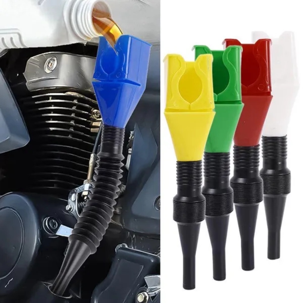 CNC Billet 20mm Oil Filler Funnel Gold Oil Change Motorcycle Fit for ...