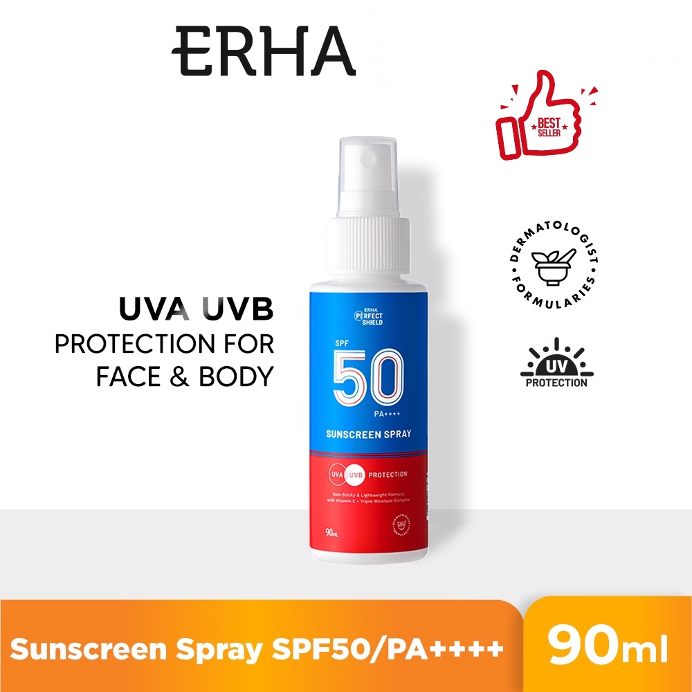 Erha Perfect Shield Suncreen Spray 90ml Face Sunscreen Shopee Singapore