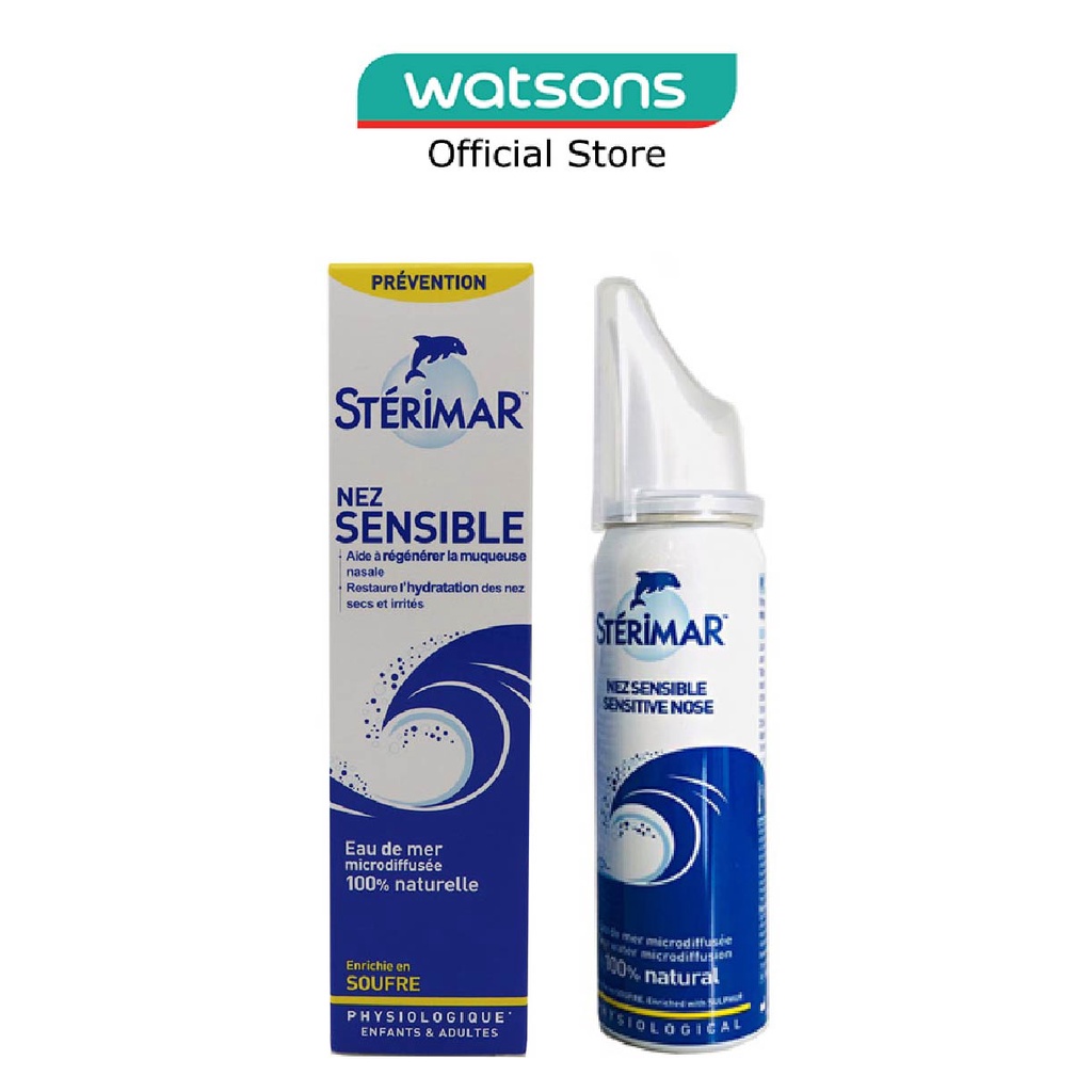 STERIMAR Sensitive Nose (Helps To Regenerate The Nasal Mucosa