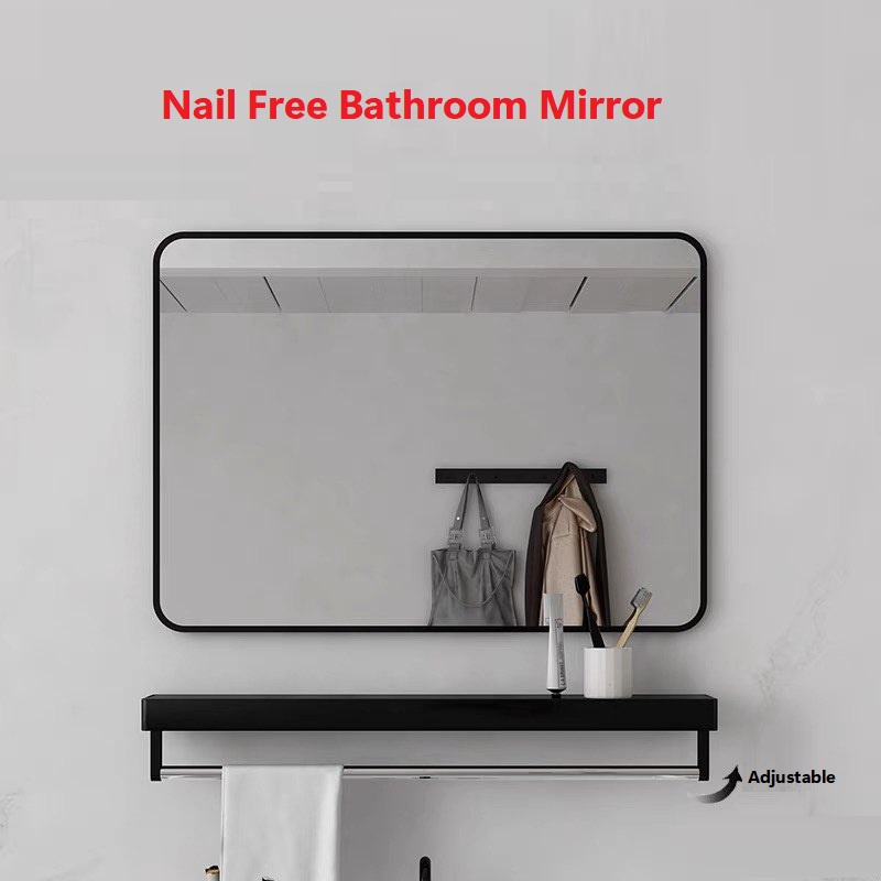 [Warranty] DEKO Rectangle Mirror Wall Mirror Vanity Mirror Bathroom