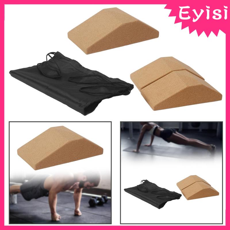 Yoga Wedge Block Professional Foam Slant Board Calf Stretching Knee Ankle  Pad