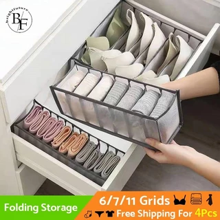 Japanese Divided Storage Box Wardrobe Drawer Organizers Sorting