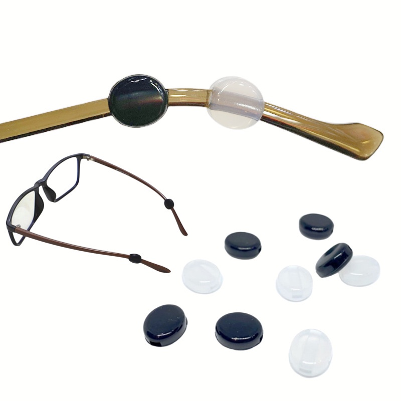 5Pairs Universal Glasses Silicone Anti Slip Circle Cover Ear Hook ...
