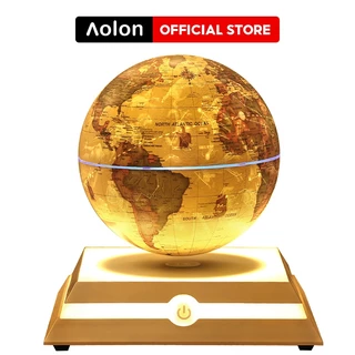 Aolon DQY Suspension 360° Automatic Rotation LED Luminous Constellation Maglev Globe