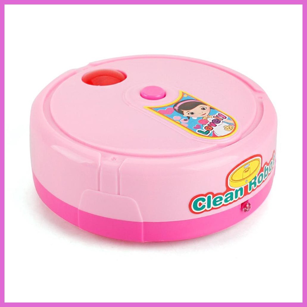 Robot Vacuum Kids Vacuum Mop Robot Toy Vacuum with Lights And Music