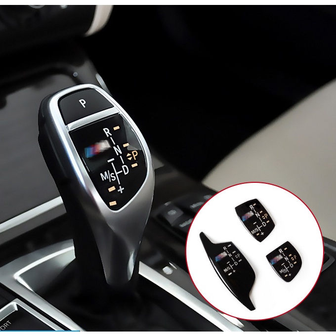 BMW Car Gear Shift Knob Panel Cover M Performance Decoration Stickers ...