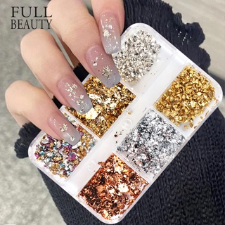 Gold Flakes for Resin, 2 Box Beauty Gold Foil Gold Foil for Nails, Gold  Foil Flakes Imitation Gold Leaf for Jewelry Resin, Nails and Jewelry Making