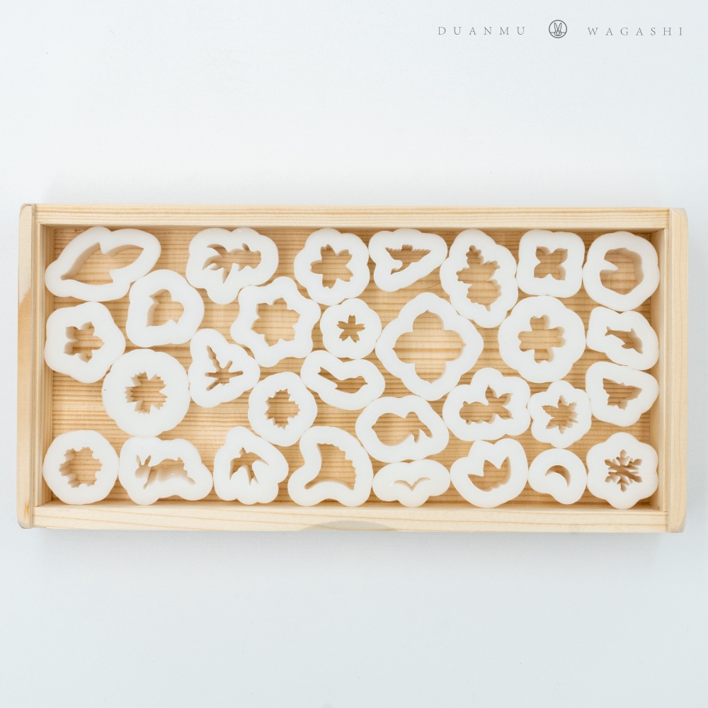 Japanese Wagashi Tool Resin Cut Film Fondant Biscuit Pottery Mold