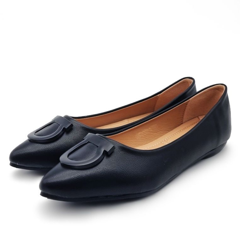 POLO HILL Ladies Slip On Shoes PSC 0B 219 Black Brown Shopee Singapore