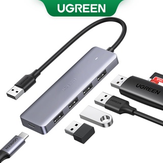 USB 3.0 Hub, 4 Port USB Data Hub 3.0 Multi USB Port Expander Dongle USB  Extension Multiport Adapter for Laptop, PC, Xbox, Flash Drive, Printer