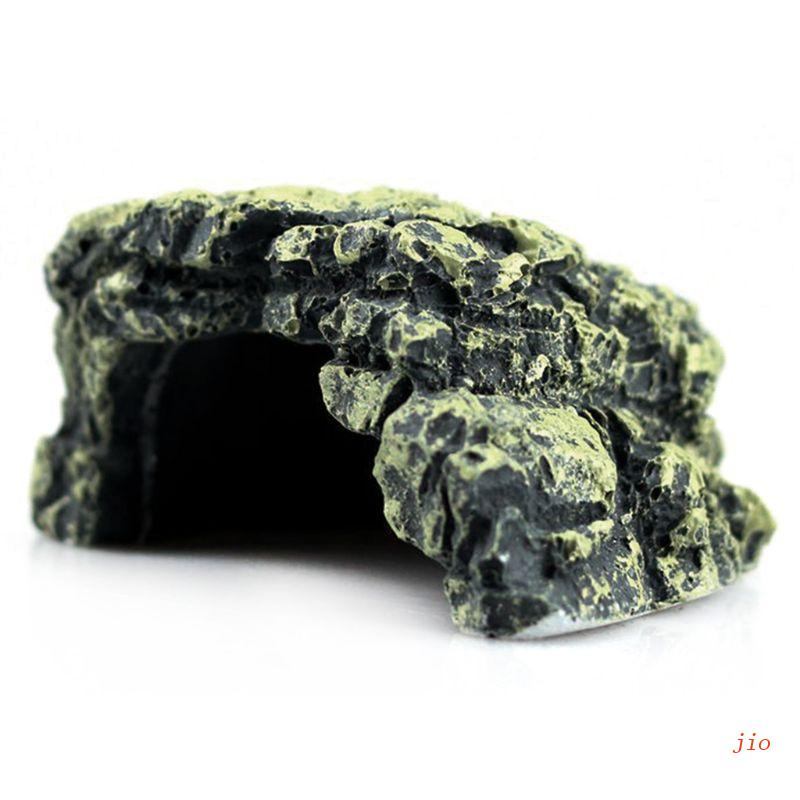 jio Aquarium Rock Caves and Hides Reptile Rock Hide Cave for Small