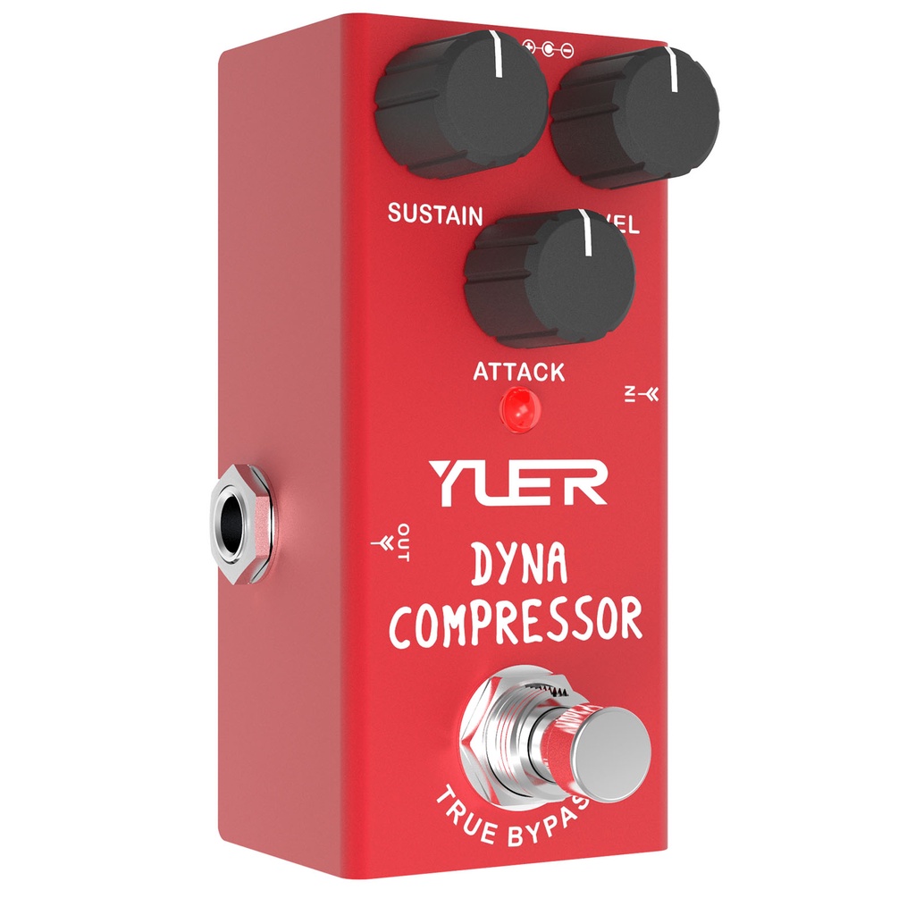 Electric Guitar Pedal Dyna Compressor Bass High Output Active Pickups