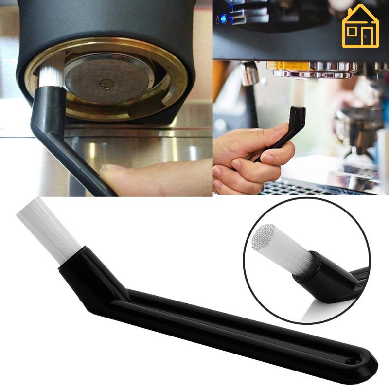 1pc Long Handle Coffee Machine Cleaning Brush