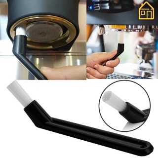 Coffee Grinder Cleaning Brush With Natural Bristles Lanyard Coffee Machine Brush  Cleaner Tool For B