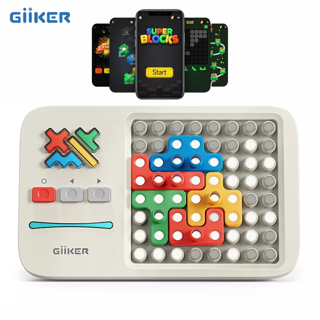 Giiker Smart Super Blocks 1000+ Levelled UP Challenges Logic Exercise