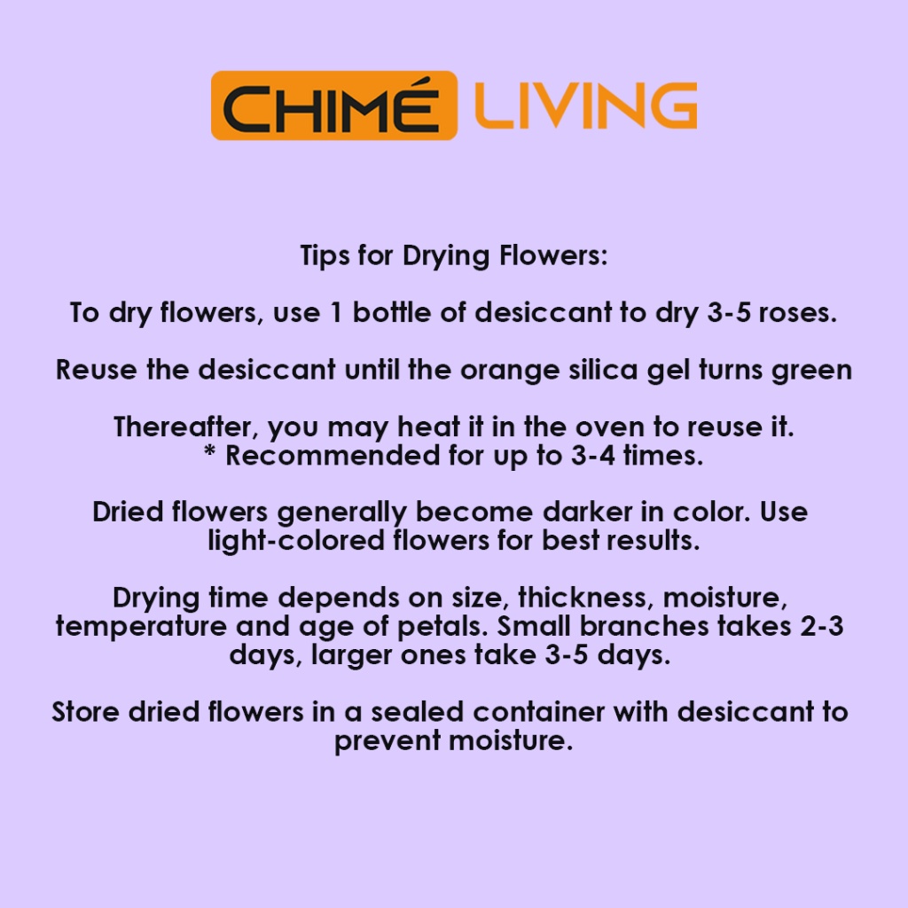 500G Flower Drying Silica Gel | Fine Powder Beads for Delicate DIY ...