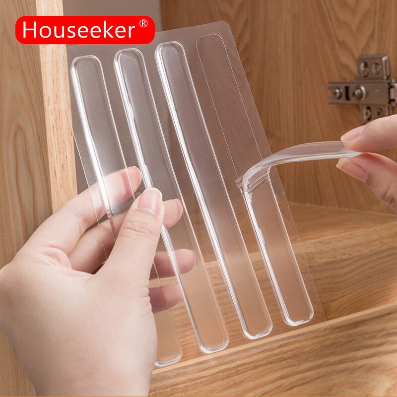 4/8/10pcs Self Adhesive Buffer Pads Silicone Door Stopper