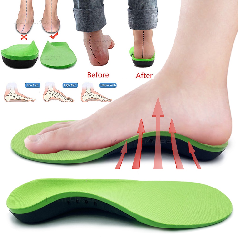 Best Orthopedic Insoles For Shoes Flat Foot Arch Support Sports Shoes ...