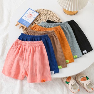 Girls knee length on sale shorts