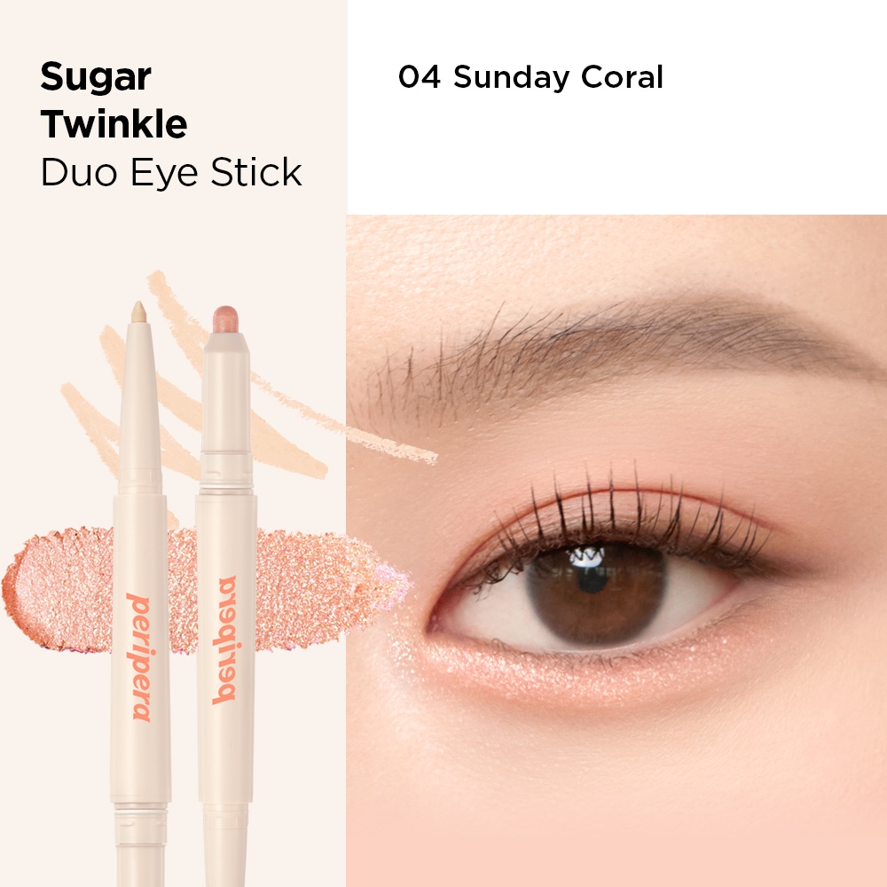 PERIPERA] Sugar Twinkle Duo Eye Stick 0.78g | Shopee Singapore