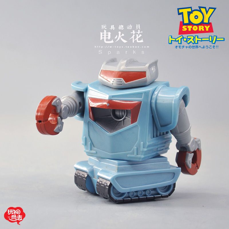 Genuine Bulk Toy Story Buzz Lightyear Bad Guy Robot Electric Spark Action Figure F4 Shopee
