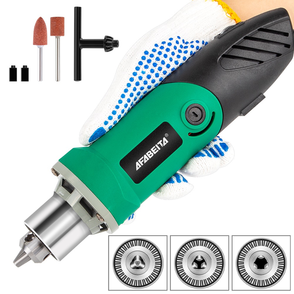 MESIN 6mm Drilling Machine TUNER PORTING Tool ET Power Mini DIE GRINDER