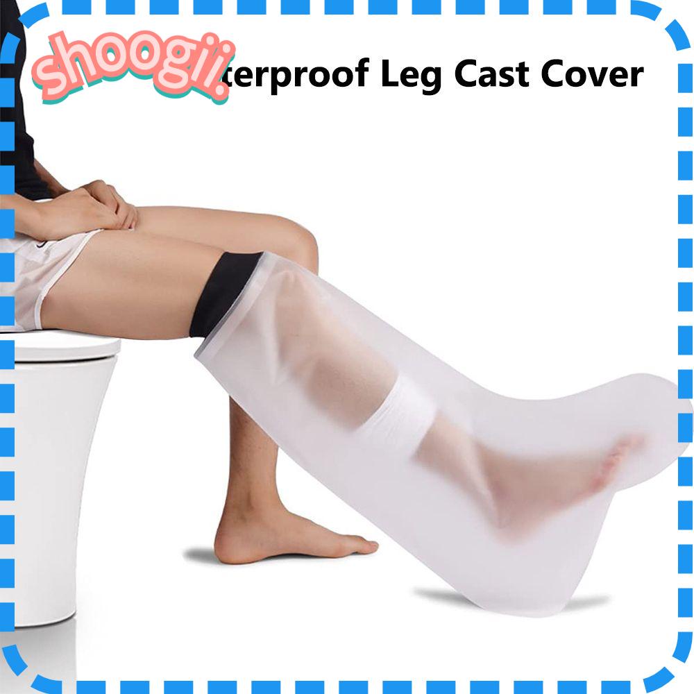 SHOOGEL Adult Leg Cast Waterproof & Dressing Protector Reusable Shower